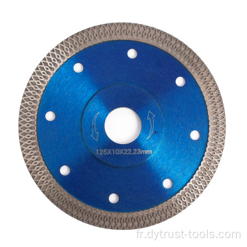 Blade de scie circulaire de coupe de haute qualité 105-230 mm Plaque d&#39;onde en céramique à chaud